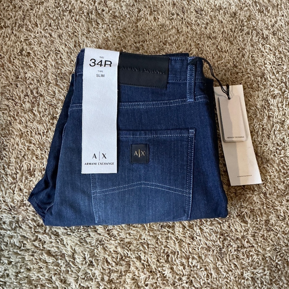 Armani Exchange, Men’s jeans, 34 Regular (Slim fit) - BRAND NEW, TAGS ON